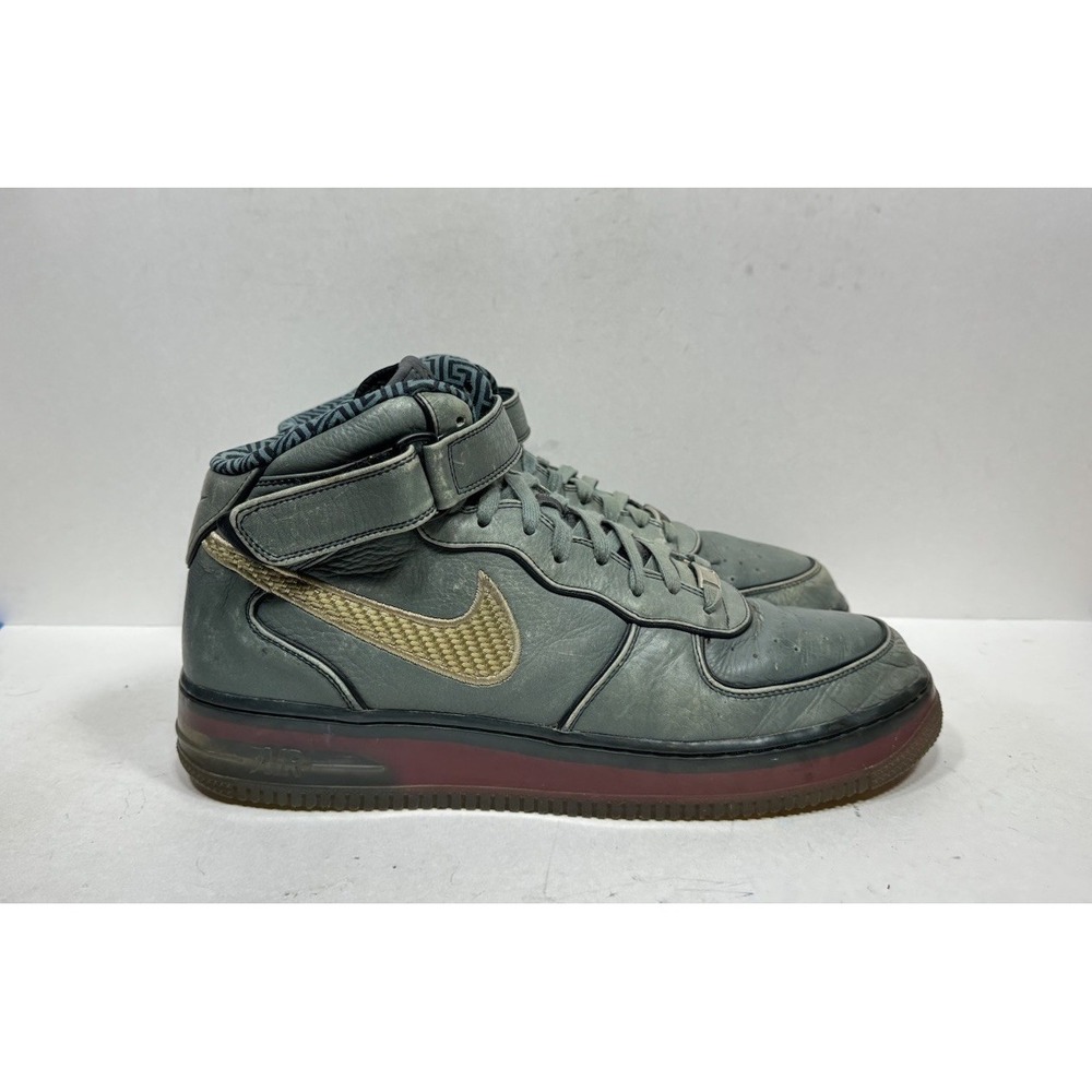 Rare Nike Air Force 1 Mid Supreme MX China Hasta Olive Men's Size 14 316665-321